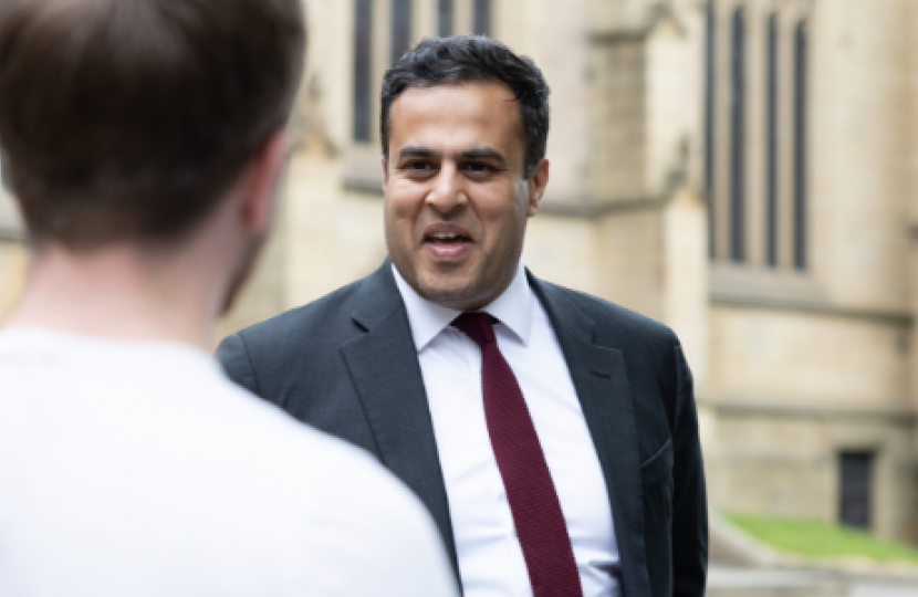 Wakefield’s real local candidate Nadeem Ahmed.